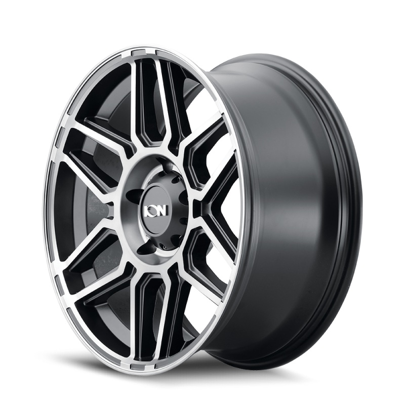 ION Type 146 20x9 / 8x165.1 BP / 0mm Offset / 125.2mm Hub Matte Black W/Machined Dart Tint Wheel