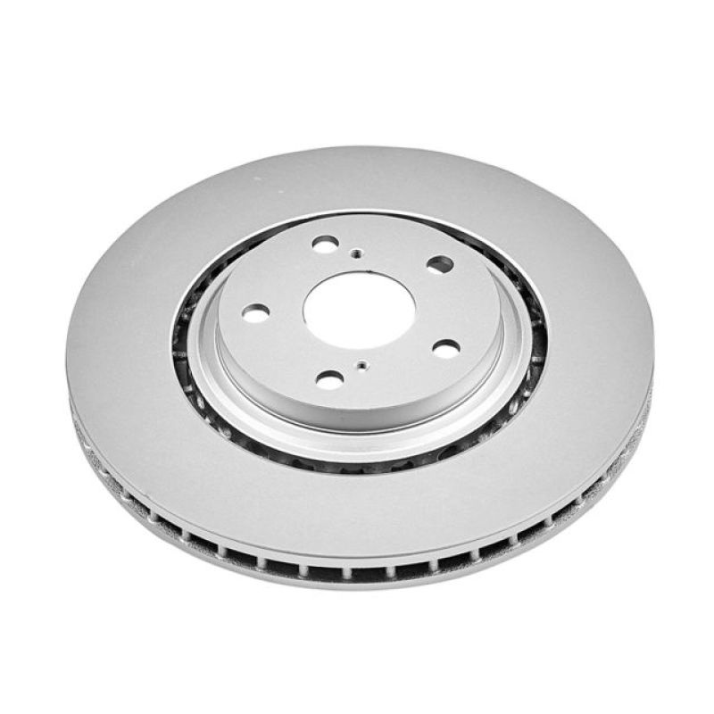 Power Stop Front Evolution Geomet Coated Rotor Lexus NX200t 15-2017 / NX300 2018-21 / NX300h 15-21 / RX350 2010-2015 / RX450h 2010-2015 / Toyota Highlander 2008-2019 / Sienna 2011-2020 | JBR1310EVC