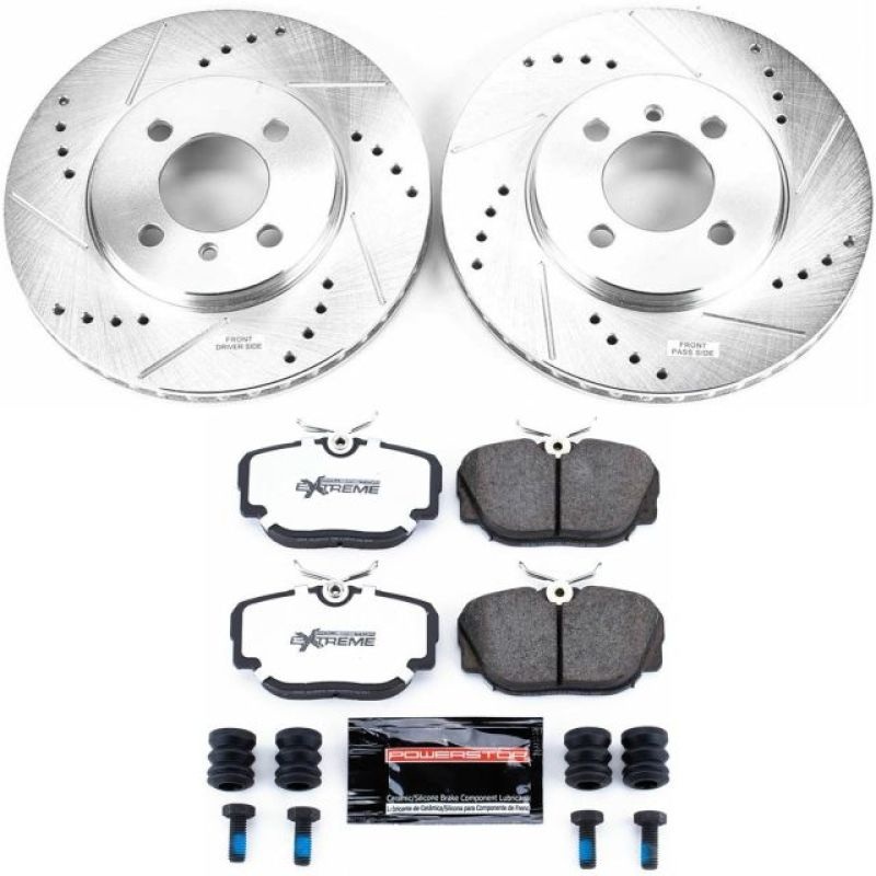 PowerStop Power Stop 91-92 BMW 318i Front Z36 Truck & Tow Brake Kit