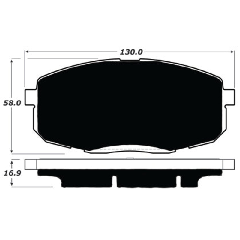 Porterfield Brake Pads for 2013 KIA FORTE 2.0L