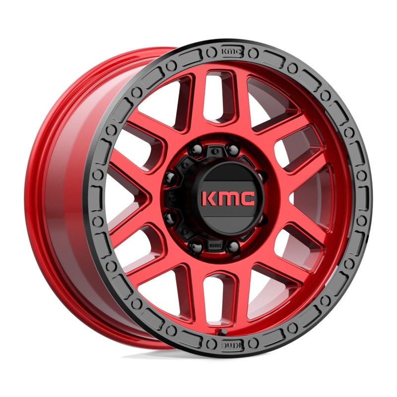 KMC Wheels KM544 Mesa 18" 8x180 Candy Red With Black Lip