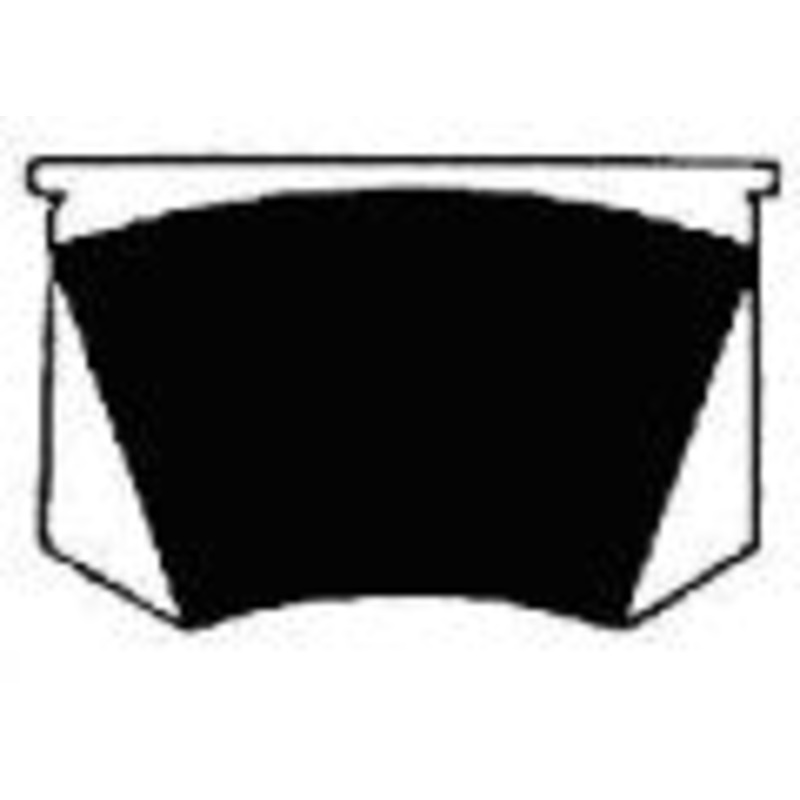 Porterfield Brake Pads for 1961 TRIUMPH TR 3