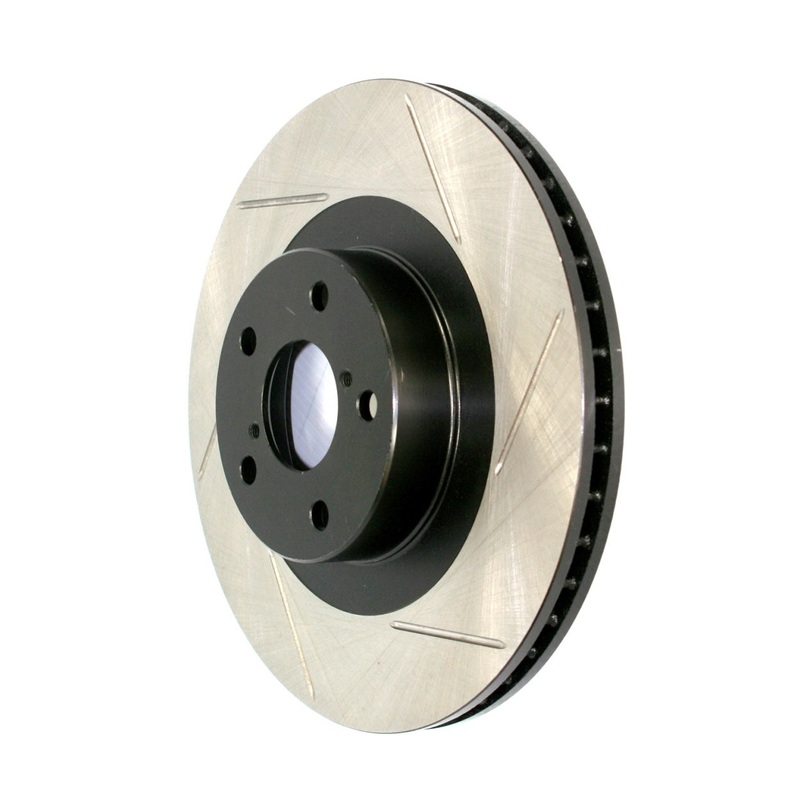 StopTech 02-04 / 07-10 Saab 9-5 Cryo Sport Slotted Rear Left Brake Rotor