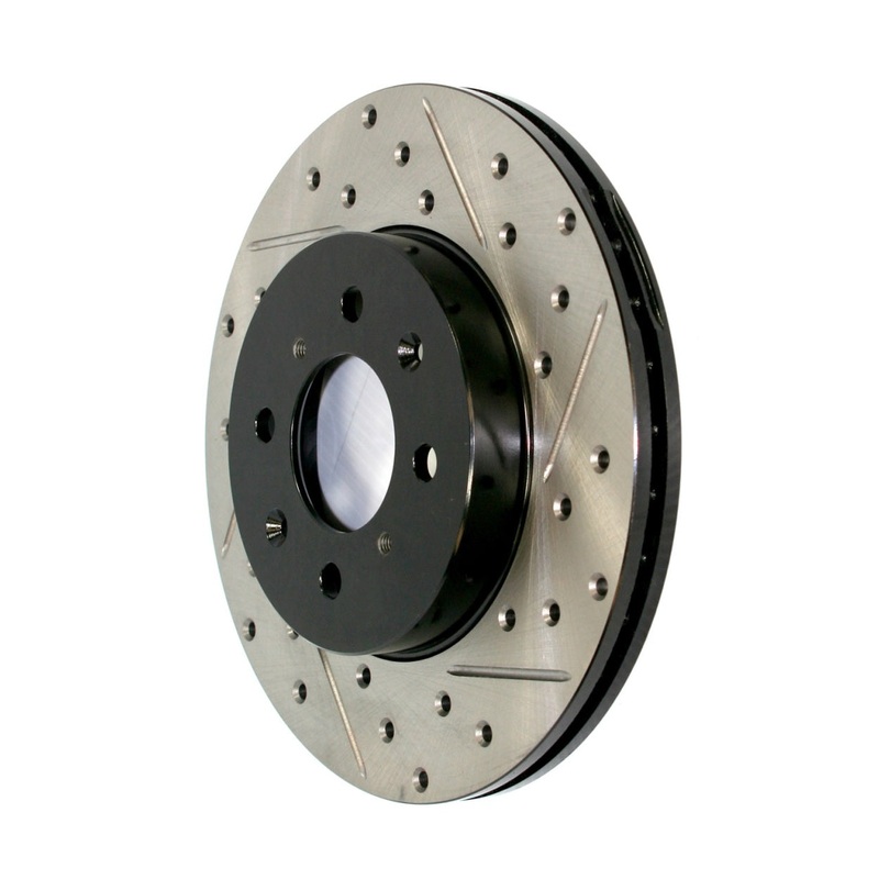 StopTech 11-17 Volkswagen Jetta /Golf / Golf GTI Cryo Slotted & Drilled Rear Left Rotor