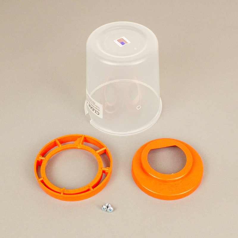 Timberlake Clear Plastic Rainhood for Briggs LO206 Air Filter