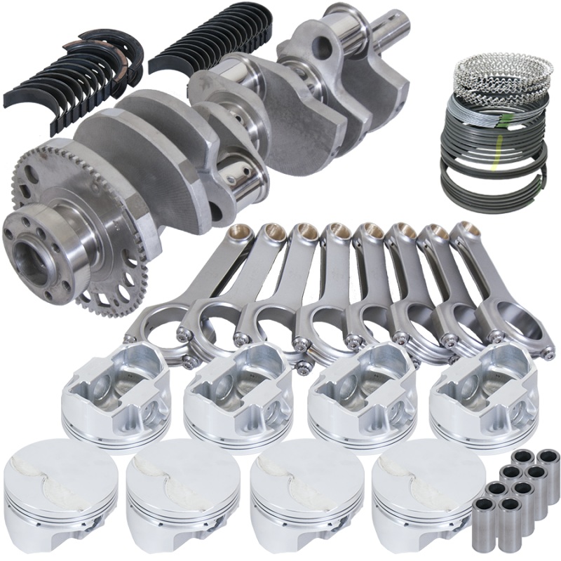 Eagle Chevy LS1 4.000in Crank 58 Tth Reluctor 6.125in H-Beam -5cc 3.900in Pistons Rotating Assembly