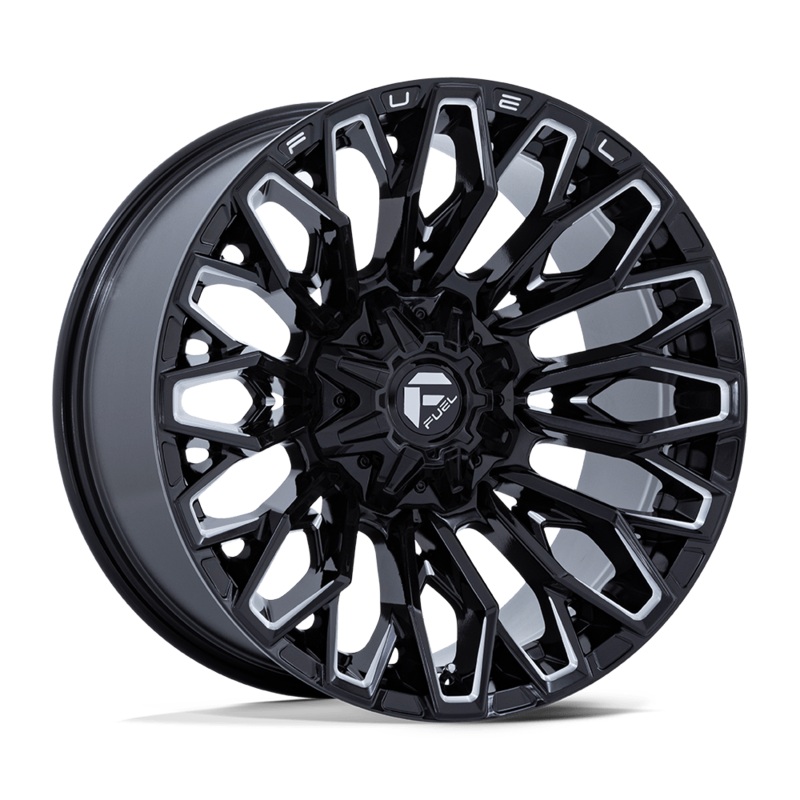 Fuel Wheels FC865 Strike 22" 8x180 Gloss Black Milled