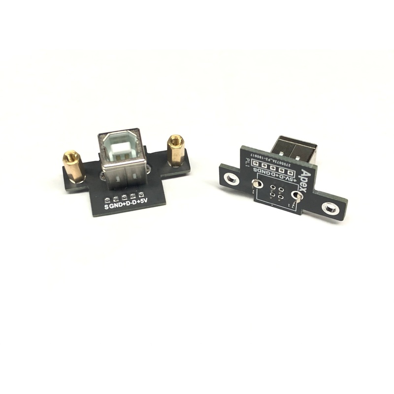 USB Type B female Vertical breakout board
