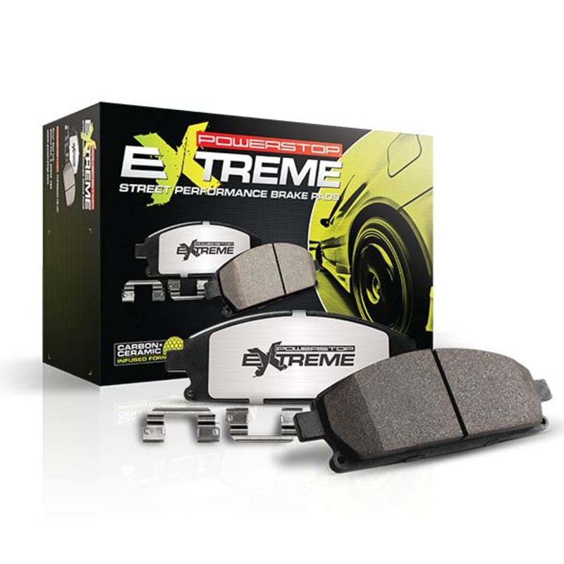 Power Stop Front Z26 Extreme Street Brake Pads w/Hardware | 2013-2016 Scion FR-S (Z26-1539)
