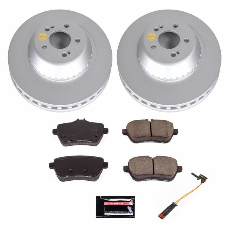 PowerStop Power Stop 2017 Mercedes-Benz Maybach S550 Rear Z23 Evolution Sport Coated Brake Kit