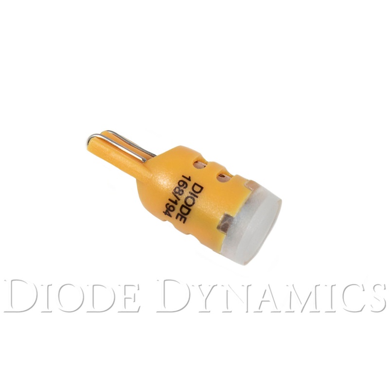 194 LED Bulb HP5 LED Amber Short Single Diode Dynamics