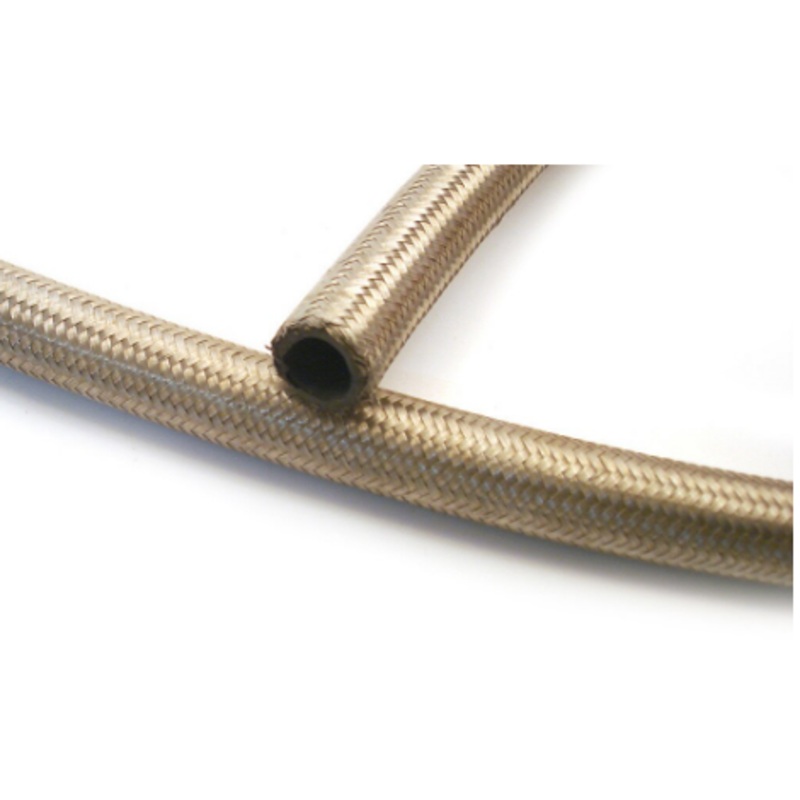 Canton - 6 AN Stainless Steel Braided Hose Per Ft