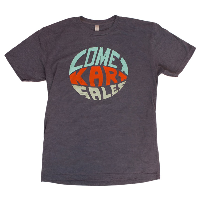 Comet Kart Sales Retro Logo T-Shirt