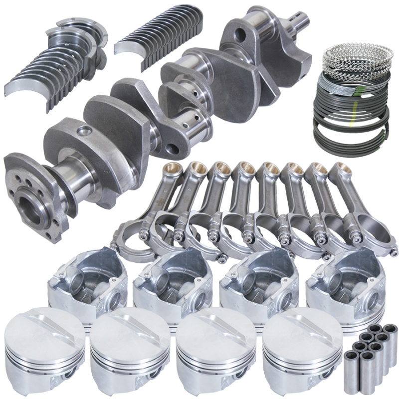Eagle Chevy 350 3.750in Crank 5.700in I-Beam Rods -7cc Flat Top 4.060in Pistons Rotating Assembly