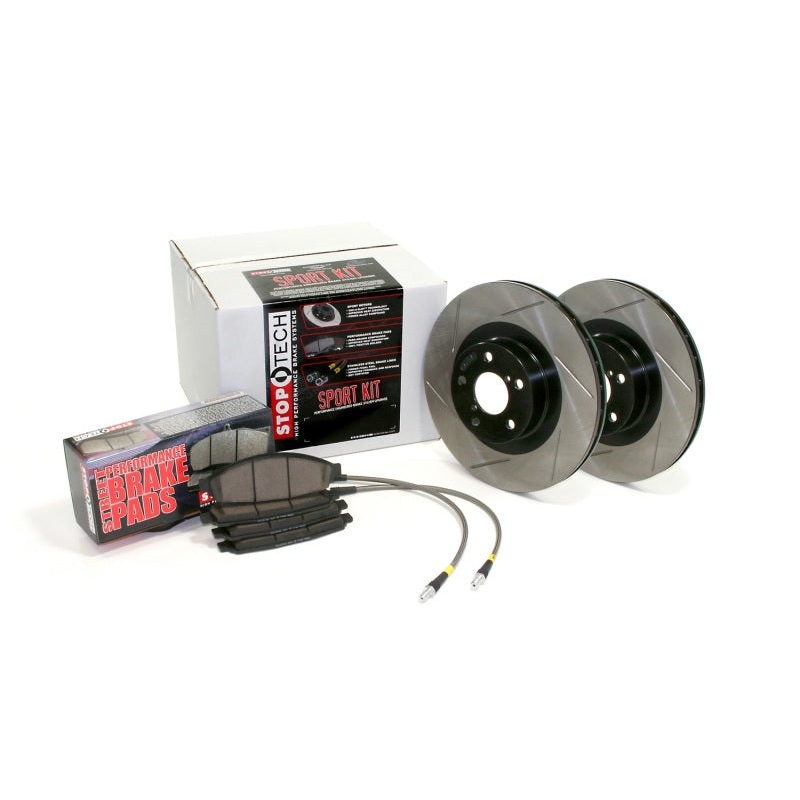StopTech 13 Subaru BRZ Rear Slotted Sport Brake Kit