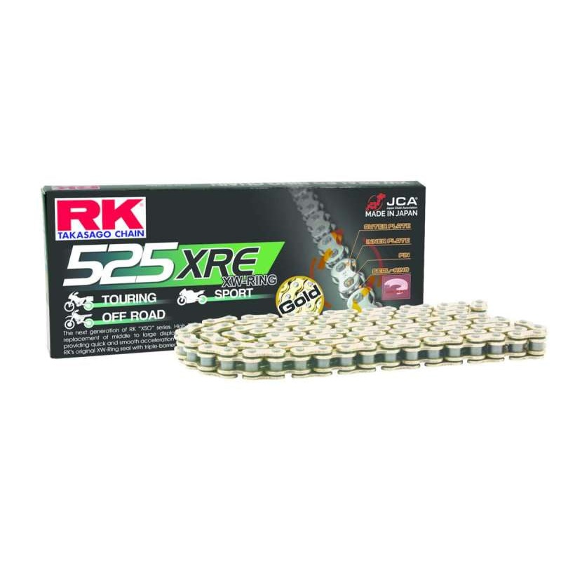 RK Chain GB525XRE-114L XW-Ring - Gold