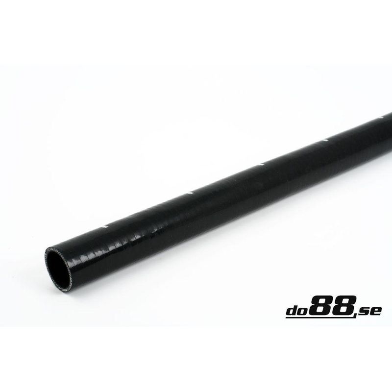 Silicone Hose Black straight length 1,625'' (41mm)