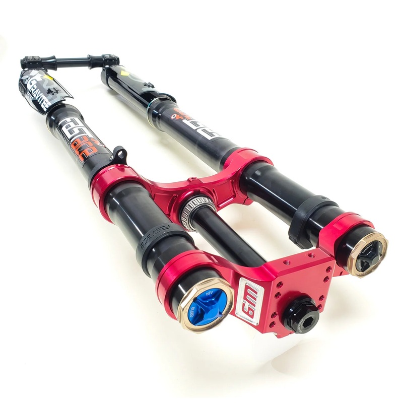 Warp9 FastAce Gravitee AHX12RV + Warp 9 Triple Clamps Suspension Bundle