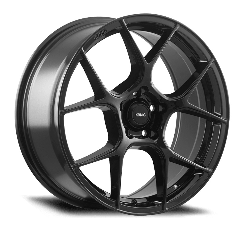 Konig Diverge 20X8.5 5X120 ET32 Gloss Black Flow Formed