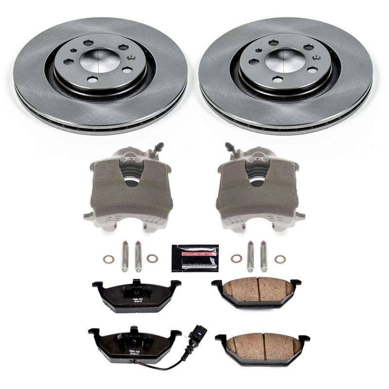 PowerStop Power Stop 99-06 Volkswagen Beetle Autospecialty Kit w/ Calipers - Front