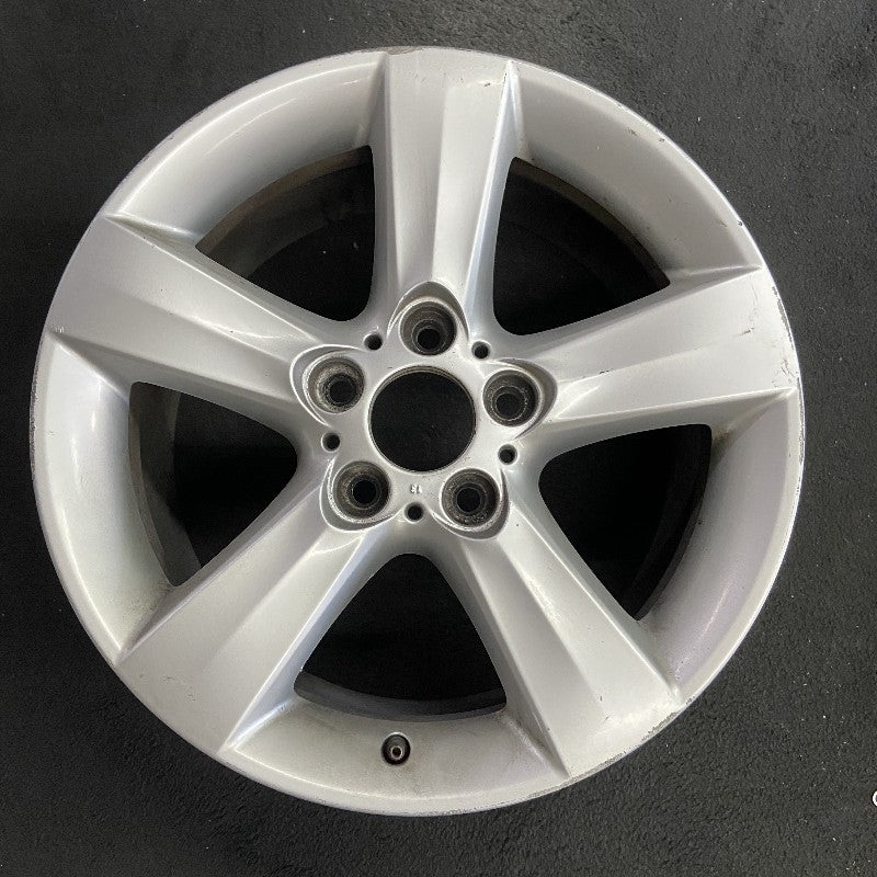 17" BMW 320i 01-05 Sdn Canada market 17x8 alloy 5 spoke creased spoke Original OEM Wheel Rim