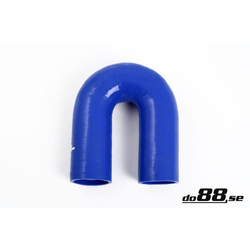 Silicone Hose Blue 180 degree 1,875'' (48mm)
