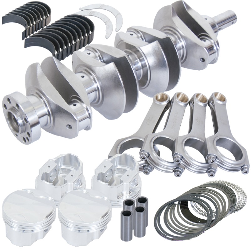 Eagle Nissan Sr20 3.583in Billet Crank 5.365in H-Beam 10.8cc Dome 86mm Pistons Rotating Assembly