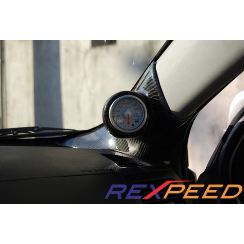 Rexpeed RHD Carbon A Pillar Pod Mitsubishi Evo X 2008-2015 | R127