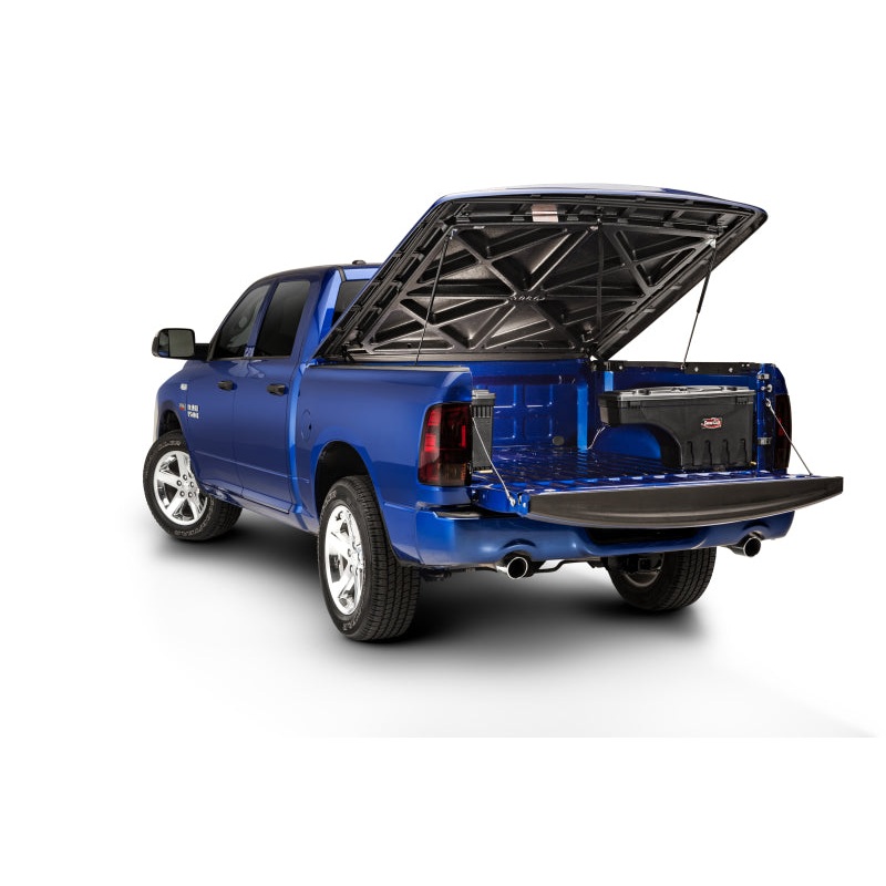 UnderCover 99-16 Ford F-250/F-350 Passengers Side Swing Case - Black Smooth