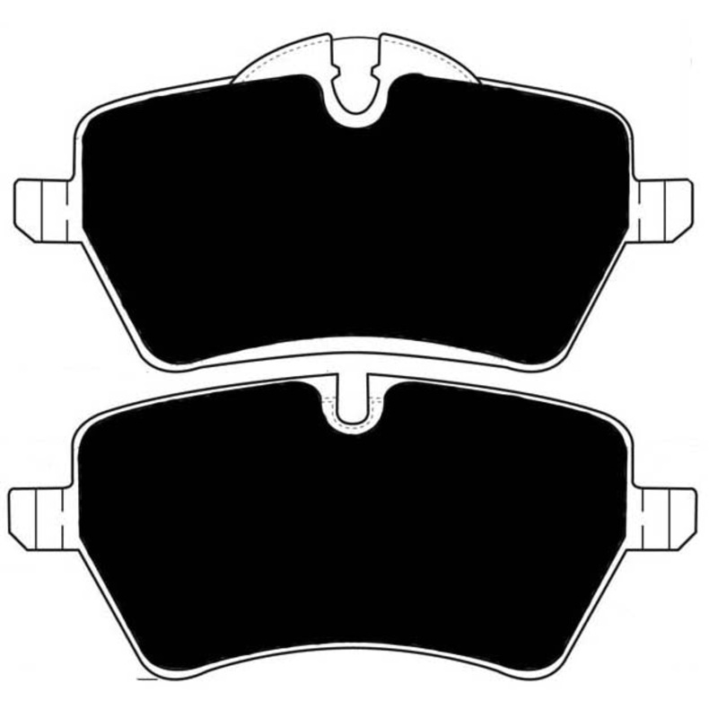 Porterfield Brake Pads for 2008 MINI Clubman w/JCW