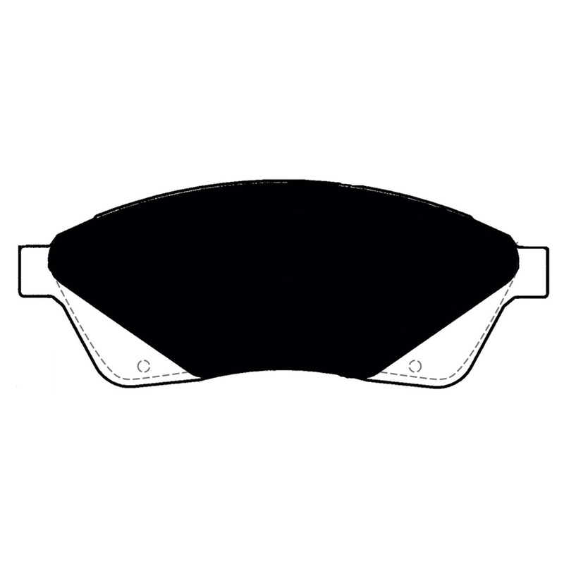 Porterfield Brake Pads for 2012 CADILLAC SRX