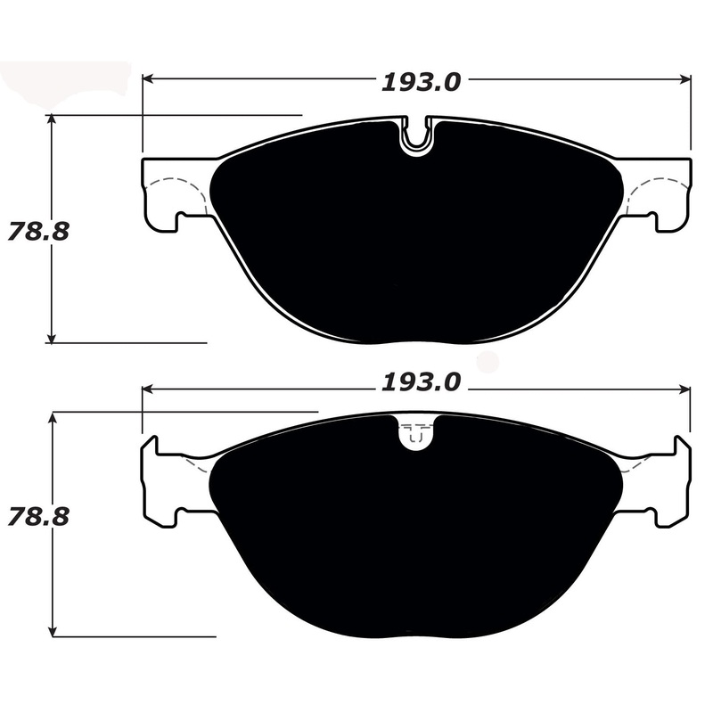 Porterfield Brake Pads for 2014 JAGUAR XKR S