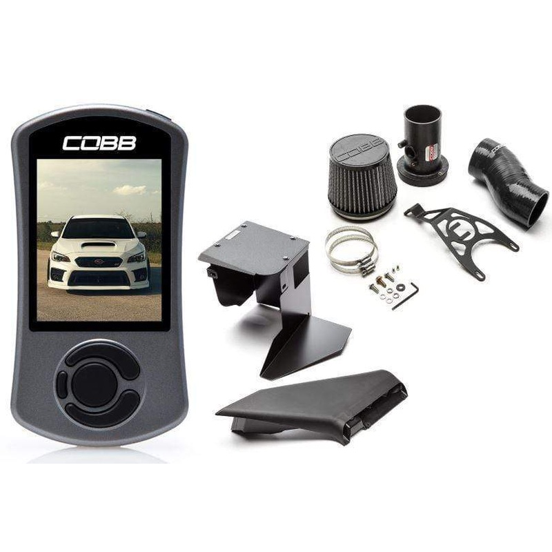 COBB [19-21 STI, 18 STI Type RA] Stage 1+ Power Package w/ SF Intake | SUB0040S1P-BK