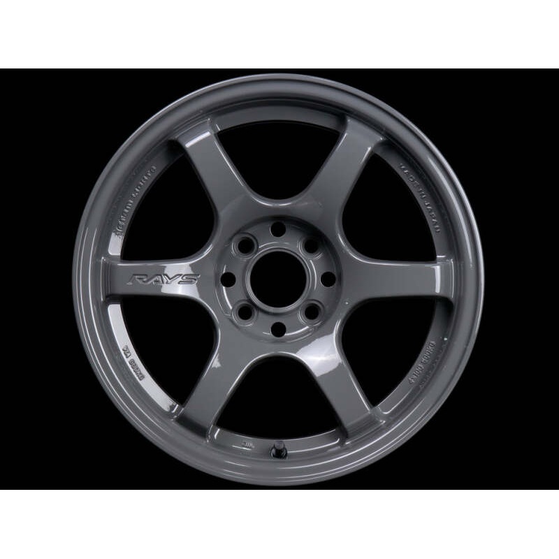 Gram Lights 57DR 15x8.0 +35 4-100 Glossy Gray Wheel