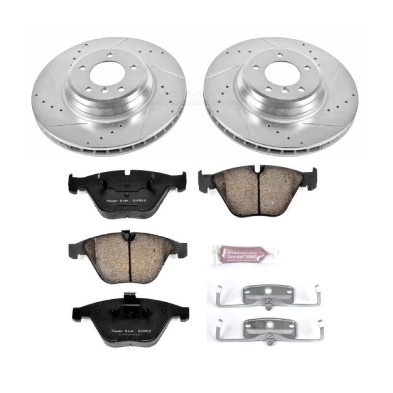 PowerStop Power Stop 2010 BMW 335d Front Z23 Evolution Sport Brake Kit