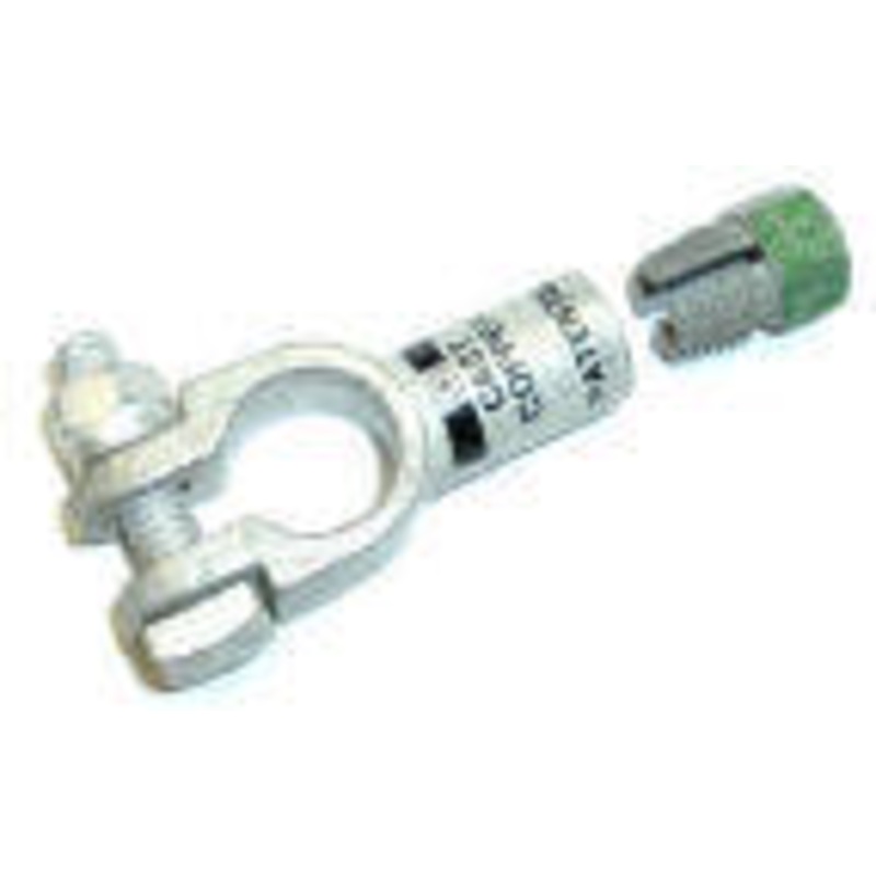 Battery Compression Ends - pos. post - 1&2 ga. straight