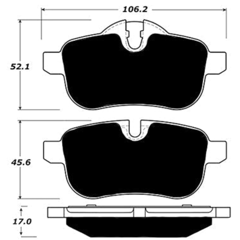 Porterfield Brake Pads for 2012 BMW Z4 30i