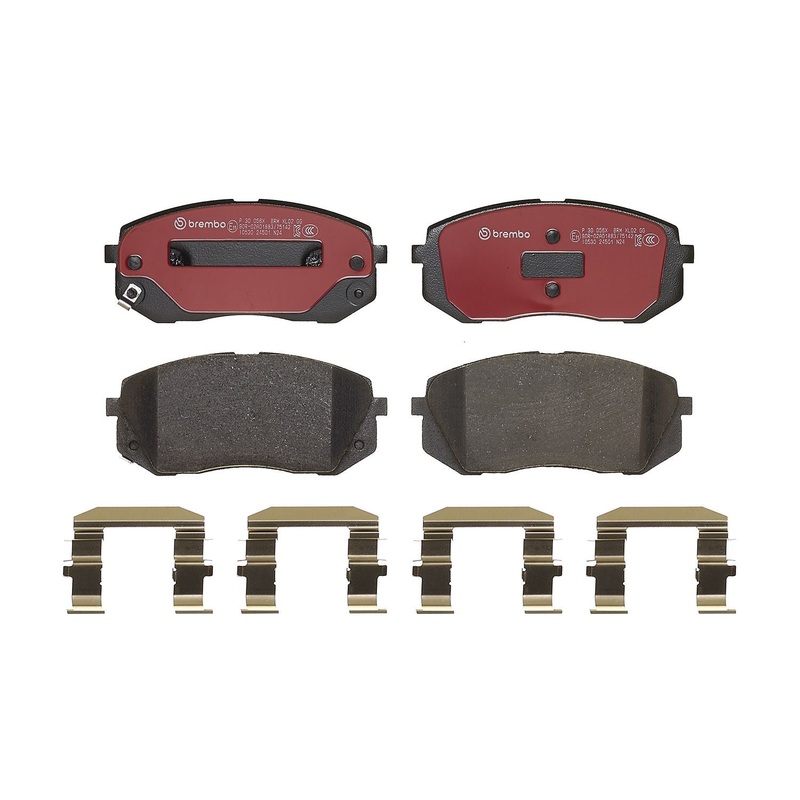 XTRA Low-Met Front Disc Brake Pad Set - P30056X