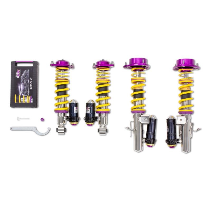 KW Suspension V4 3-Way Clubsport Coilovers - 2013+ Subaru BRZ/Scion FR-S/Toyota GR86/GT86