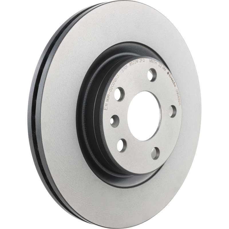 PRIME UV Coated Front Disc Brake Rotor - 09.D892.11