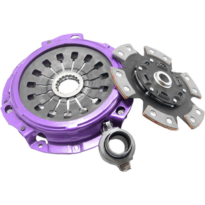 XClutch Stage 2R Single Ceramic Race Disc Clutch Kit | 1993-2002 Mazda RX-7 (XKMZ24002-1R)