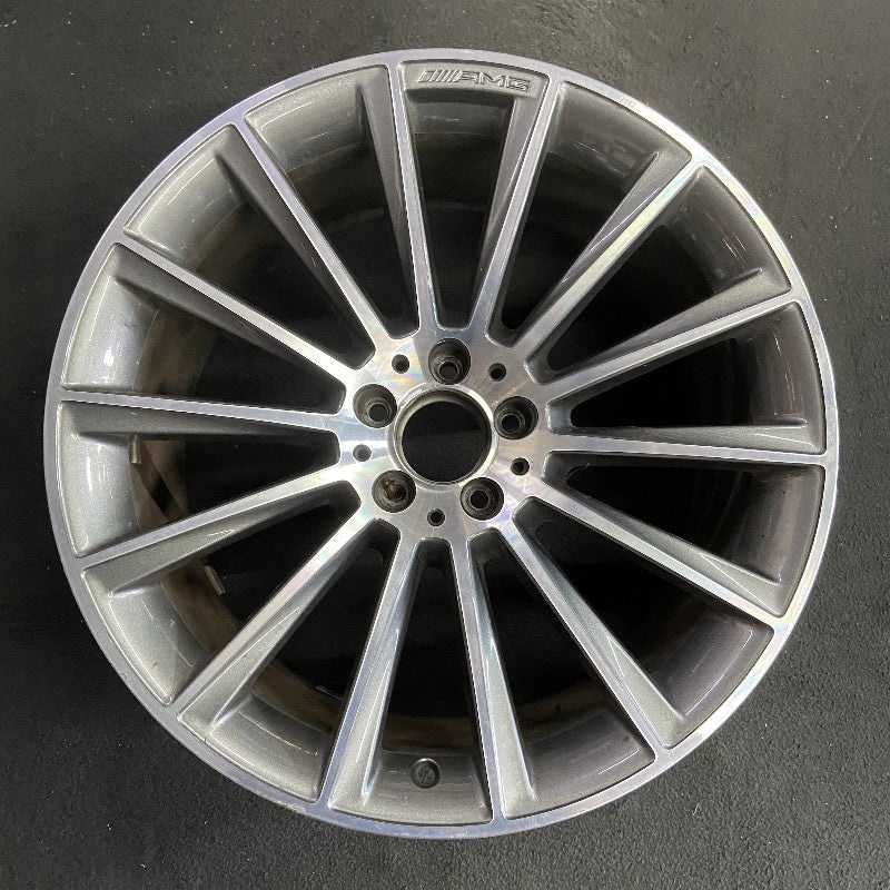 20" MERCEDES GLC-CLASS 17 253 Type GLC43 20x9.5 gray accents sales code 92R Original OEM Wheel Rim