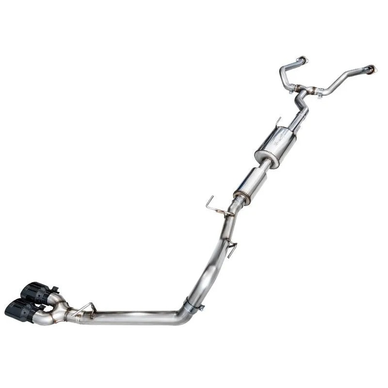 AWE 0FG Exhaust for 3rd Gen Toyota Tundra - Dual Diamond Black Tips (3015-33063)