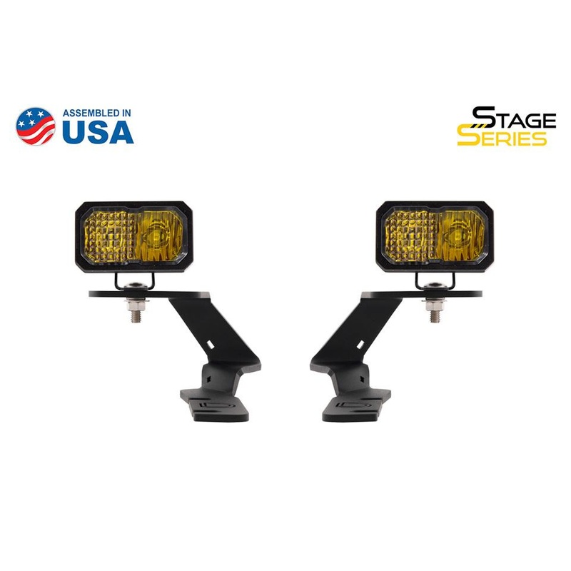Diode Dynamics DD SSC2 Ditch Kit - Sport / Yellow / Combo | Ford Ranger: 2019+ (DD6588)
