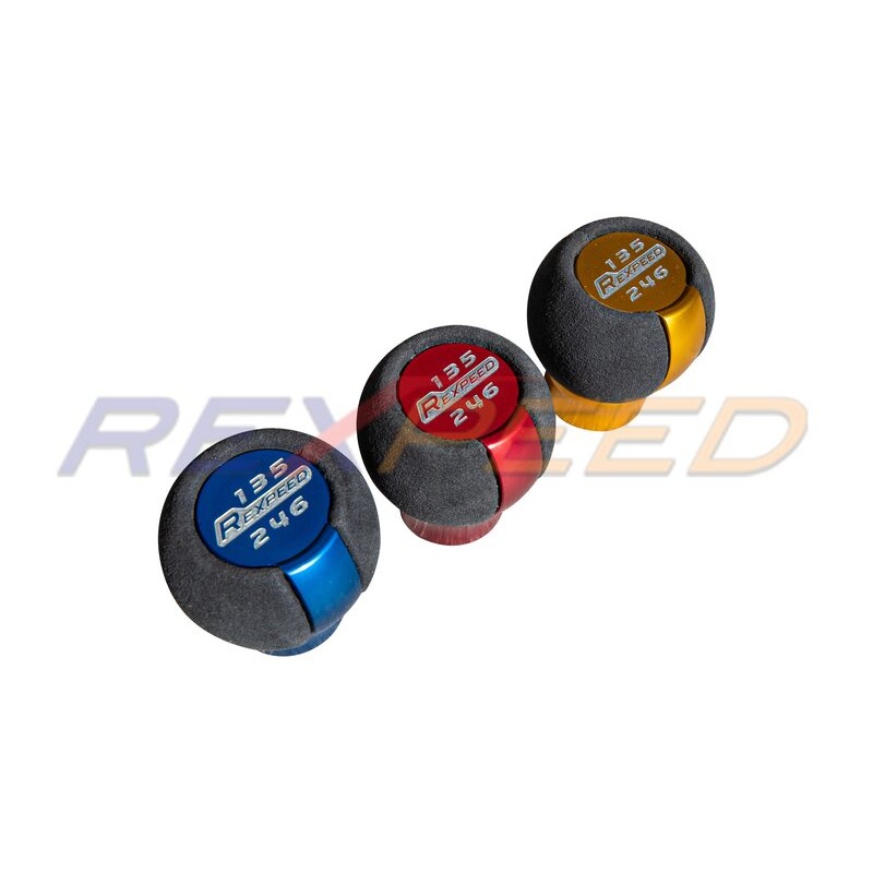 Rexpeed Black Suede Aluminum Shift Knob | 2022+ Subaru BRZ / Toyota GR86 (FR184)