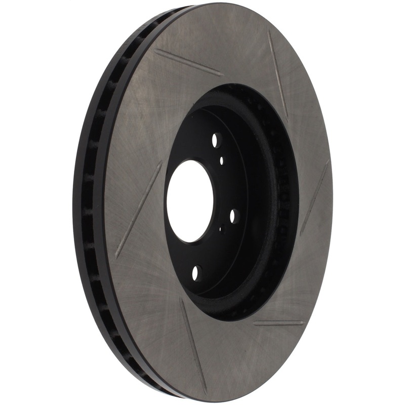 StopTech Power Slot Slotted 99-08 Acura TL (STD Caliper) / 01-03 CL / 04-09 TSX Front Right Rotor