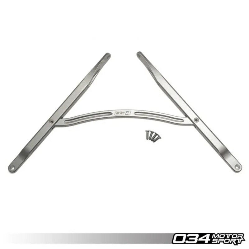034Motorsport Billet Aluminum Front Strut Brace - Audi A4/S4 - A5/S5/RS5 - Allroad (B9+)