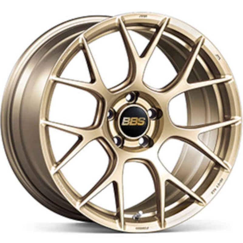 BBS RE-V7 18x9.5 5x114.3 ET38 Gold Wheel -82mm PFS/Clip Required | REV7027GL