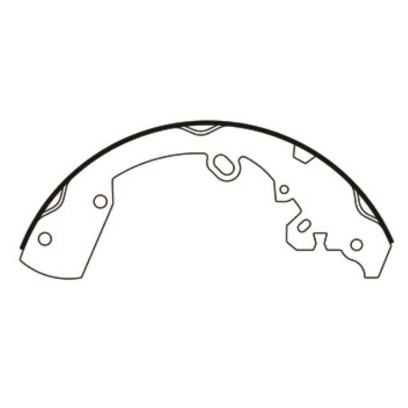 Porterfield Brake Shoes for 2008 DODGE DAKOTA 4WD