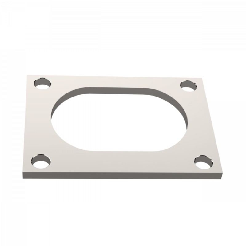 QTP Low Profile 4 Bolt Flange